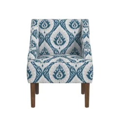 Classic Swoop Arm Chair Ikat Medallion Print - HomePop -Chair Promotion Store GUEST 8e4e62fc a61c 4403 9667 edeea7b5987e
