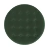 Tufted Round Storage Ottoman Loden Green Velvet - HomePop