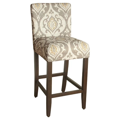 Upholstered 29" Barstool - HomePop 11 Upholstered 29" Barstool - HomePop - Image 11