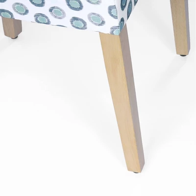 Set Of 2 Open Back Dining Chairs - HomePop 7 Set Of 2 Open Back Dining Chairs - HomePop - Image 7