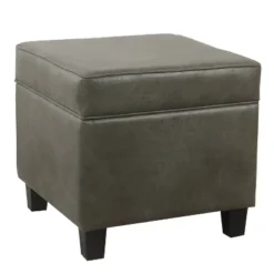 Cole Classics Square Storage Ottoman With Lift Off Top - HomePop -Chair Promotion Store GUEST b001bec3 2240 4eb0 a3c7 ef738808c0f8