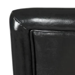 24" Faux Leather Luxury Counter Height Barstool - HomePop -Chair Promotion Store GUEST b7135e06 127d 4dda a691 5461eec899d3