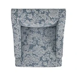 Classic Swoop Arm Chair Jacobean Print Denim - HomePop -Chair Promotion Store GUEST b9644d23 5633 4fc2 aae9 ae5a6c07b328