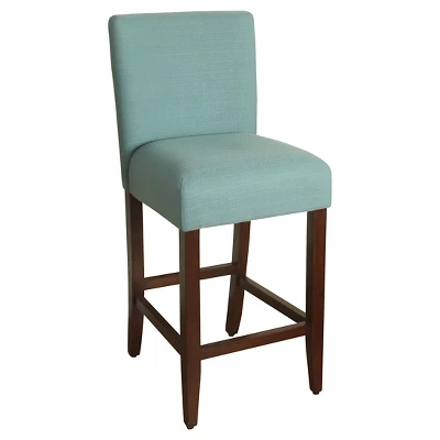 Upholstered 29" Barstool - HomePop 4 Upholstered 29" Barstool - HomePop - Image 4