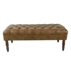 Classic Tufted Medium Bench - HomePop -Chair Promotion Store GUEST bc624416 a947 42cd bded d76fd2e2e82e
