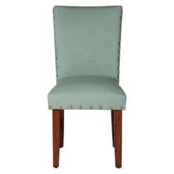 Set Of 2 Classic Parsons Chair With Nailhead Trim - Homepop -Chair Promotion Store GUEST c3ef45a9 4ad7 4593 98ba cf8cf8af3783