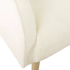 Sherpa Accent Chair With Wood Legs Cream - HomePop 9 Sherpa Accent Chair With Wood Legs Cream - HomePop -Chair Promotion Store GUEST c5fb26ea a423 44cb 94f8 646dc5c892b3