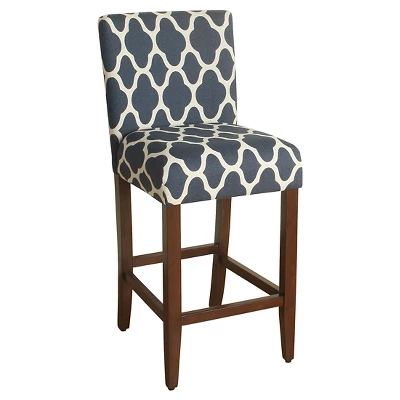 Upholstered 29" Barstool - HomePop 5 Upholstered 29" Barstool - HomePop - Image 5