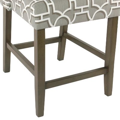 Dinah Modern Counter Height Barstool - HomePop 4 Dinah Modern Counter Height Barstool - HomePop - Image 4