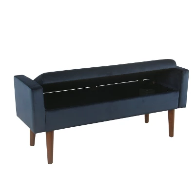 Fulton Storage Bench - Homepop 3 Fulton Storage Bench - Homepop - Image 3