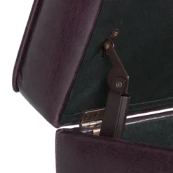 Square Tufted Faux Leather Storage Ottoman - HomePop -Chair Promotion Store GUEST f18e0a70 bb48 4b36 a5b2 65c99e2b848f