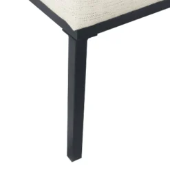 Tufted Metal Bench - HomePop -Chair Promotion Store GUEST f406de2b 71a1 4329 975a b1fb27d731cd