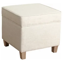 Cole Classics Square Storage Ottoman With Lift Off Top - HomePop -Chair Promotion Store GUEST fa489155 387a 49aa a1da 3689e4807624