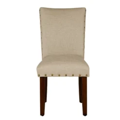 Set Of 2 Classic Parsons Chair With Nailhead Trim - Homepop -Chair Promotion Store GUEST fc6cc6ae 6cec 4bb5 8f0c 70168d079ea2